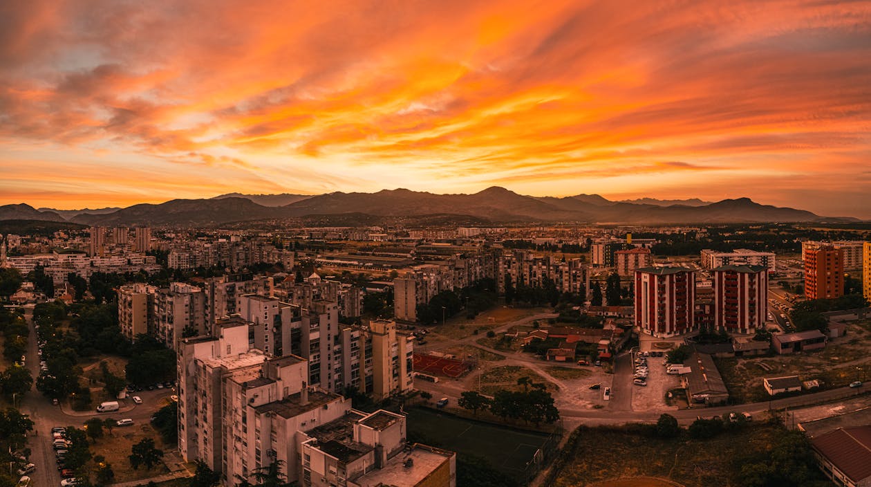 Podgorica cityscape
